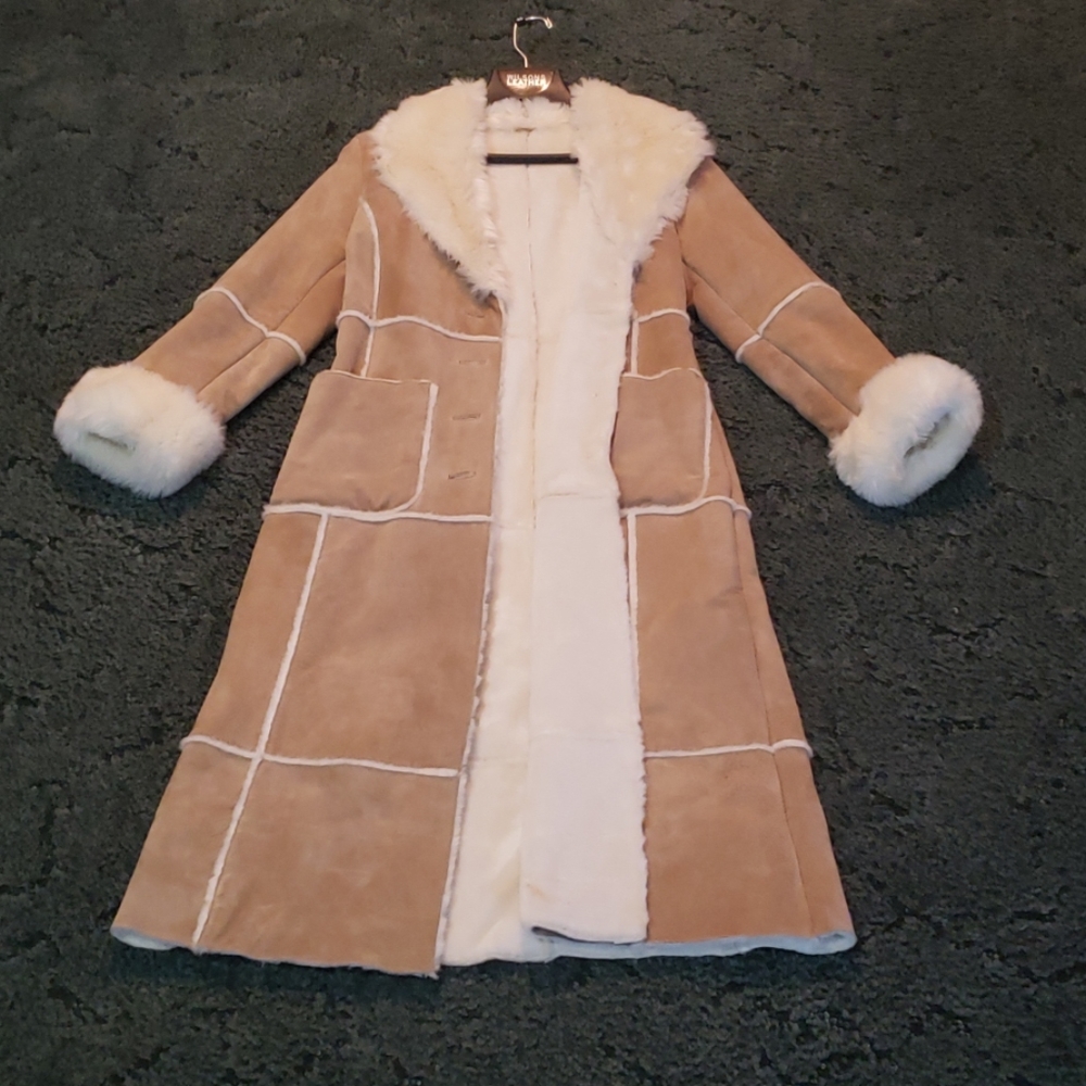 Wilson Leather Coat Jacket Womens Size Small